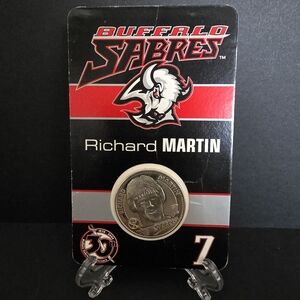 Vintage Buffalo Sabres Richard Martin New Era Medal